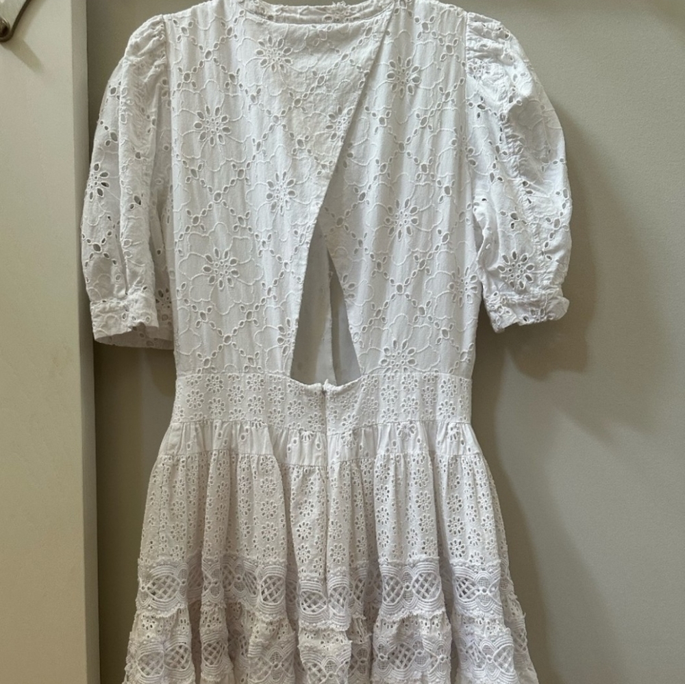 Maje white dress